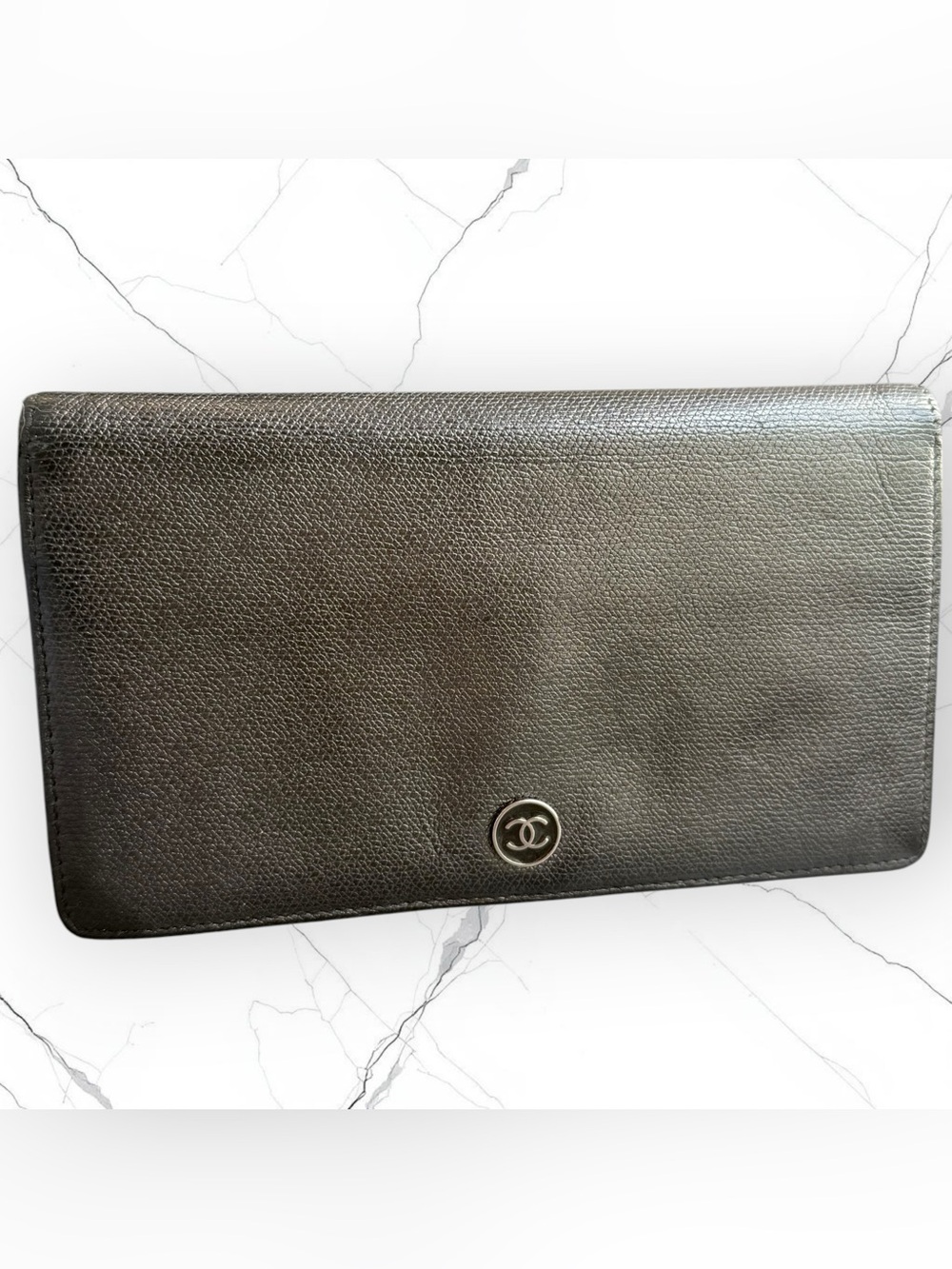 CHANEL Black Caviar Leather Long Wallet with CC Emblem 10964204 - Picture 12 of 13